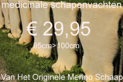 Medicinale MERINO 95>100 Schapenvacht KORT H. € 29,95 Vacht Schapenhuid Schapenvel