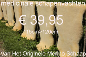 Medicinale MERINO 115>120 Schapenvacht KORT H. € 39,95 Vacht Schapenhuid Schapenvel