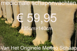 Medicinale MERINO 135>140 Schapenvacht KORT H. € 59,95 Vacht Schapenhuid Schapenvel